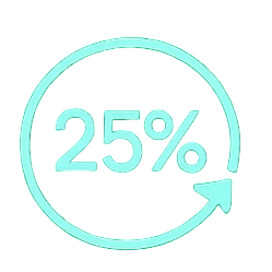 Earn Up to 25%*